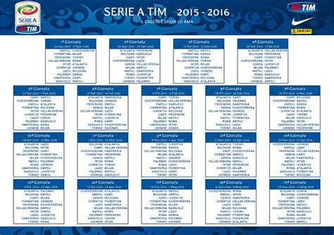 Campionato Calendario Di Calcio 2016 2017 ...