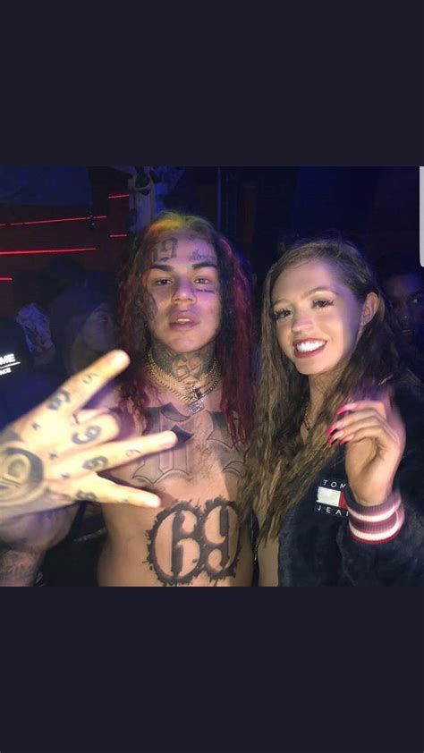 Can t get much trashier than 6ix9ine and Woahhvicky ...