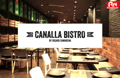 Canalla Bistro by Ricard Camarena   Ruzafa Noche   Salir ...