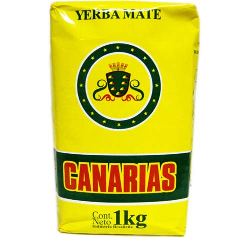 Canarias Yerba Mate No Stem  Sin Palo  2.2 lbs/1 kg Ilex ...