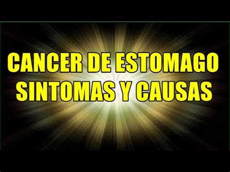 Cancer De Estomago, Cancer Gastrico, Causas Y Sintomas Del ...