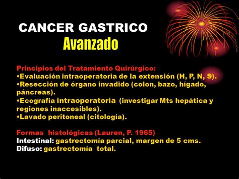 CANCER GASTRICO Prof. Dr. Pedro C. Ruiz Díaz H.C.I.P.S. 05 ...