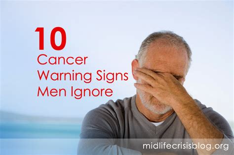 Cancer Symptoms In Men