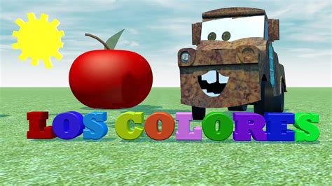 Canción de los Colores en Inglés y Español para niños ...