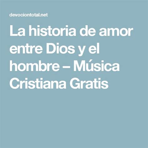 Canciones Cristianas De Amor Para Escuchar Gratis ...