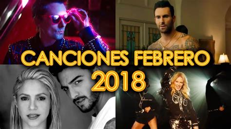 CANCIONES NUEVAS 2018   POP ROCK ELECTRÓNICA LO MÁS NUEVO ...
