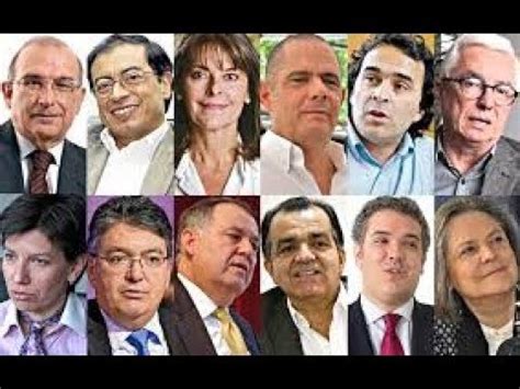 CANDIDATOS A LA PRESIDENCIA DE COLOMBIA 2018   YouTube