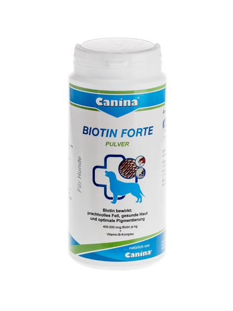 Canina pharma GmbH | Biotin Forte Pulver | Aus Freude am ...