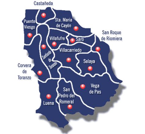 Cantabria 102 Municipios   Zona   Pas   Miera