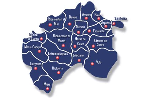 Cantabria 102 Municipios   Zona   Trasmiera