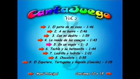 CantaJuego: Volumen 2 [DVD5][Castellano][Musical][2007][1 ...