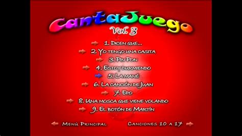 CantaJuego: Volumen 3 [DVD5][Castellano][Musical][2007][1 ...