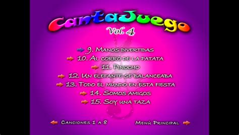 CantaJuego: Volumen 4 [DVD5][Castellano][Musical][2008][1 ...