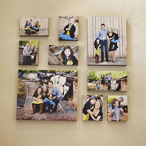Canvas Wall Clusters and Coffee Table Books! » Cindy ...