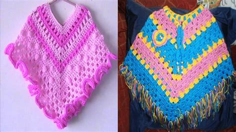 Capas   Ponchos de bebe tejidas en crochet imagenes   YouTube