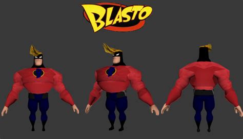 Captain Blasto   Custom Model by SuperSmashBrosGmod on ...