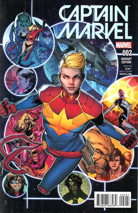 Captain Marvel #2 Jimenez Variant Cover [Marvel Comic ...