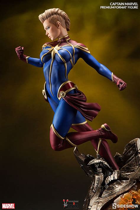 Captain Marvel Premium Format Figure | Vamers Store
