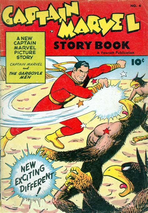 Captain Marvel Story Book #4  Fawcett    Comic Book Plus