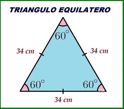 Características del triángulo equilátero