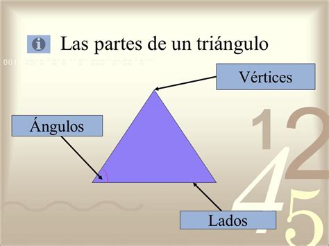 Características del triángulo