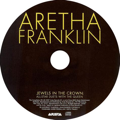 Carátula Cd de Aretha Franklin   Jewels In The Crown: All ...