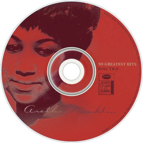 Carátula Cd2 de Aretha Franklin   30 Greatest Hits   Portada