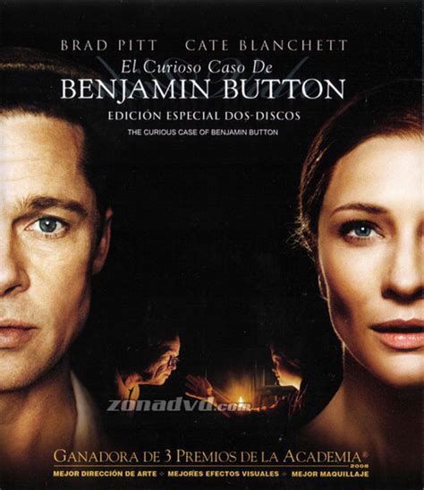 Carátula de El Curioso Caso de Benjamin Button Blu ray