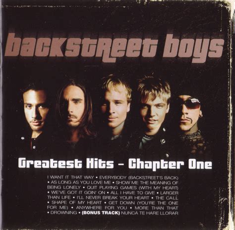 Carátula Frontal de Backstreet Boys   Greatest Hits ...