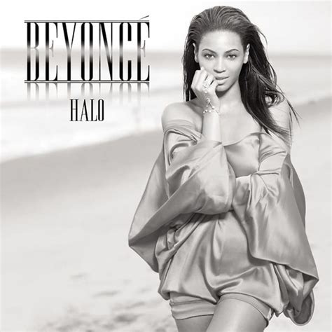 Carátula Frontal de Beyonce   Halo  Cd Single    Portada