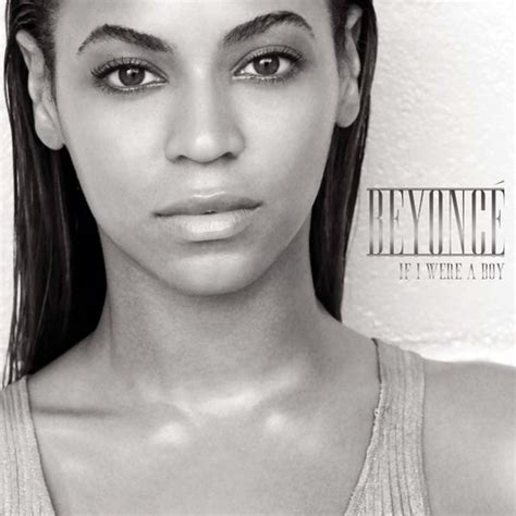Carátula Frontal de Beyonce   If I Were A Boy  Cd Single ...