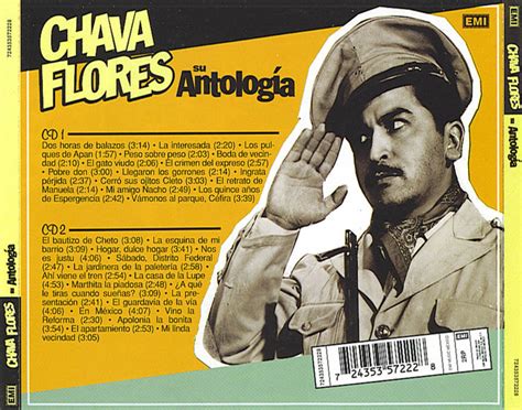 Carátula Trasera de Chava Flores   Antologia   Portada