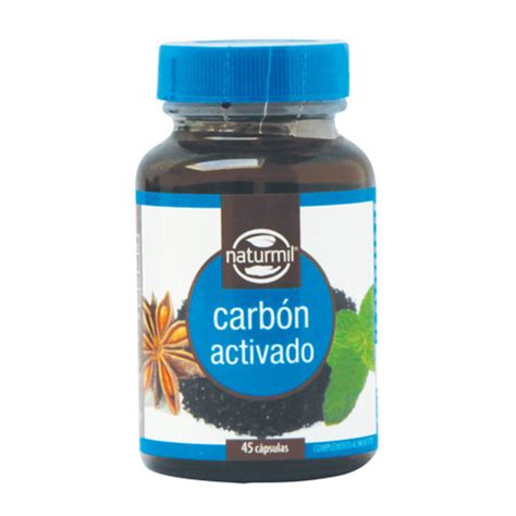 Carbón Activado   45 capsulas   Naturmil   Boteprote