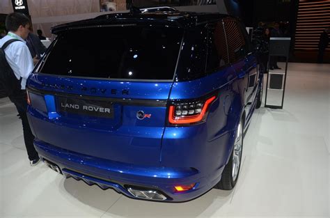 Carbon Hood on Range Rover Sport SVR Is Popping in Los ...