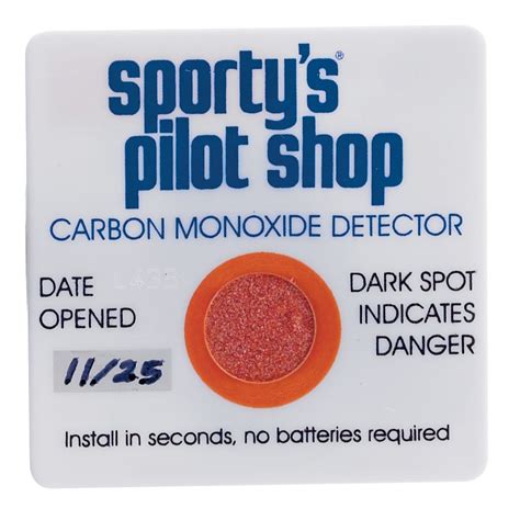 Carbon Monoxide Detector   from Sporty s Pilot Shop