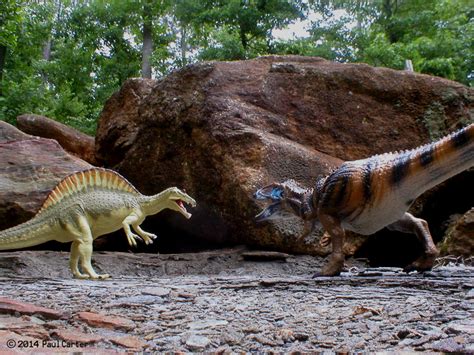 Carcharodontosaurus VS Spinosaurus. by Carnosaur on DeviantArt