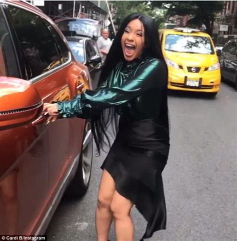 Cardi B and fiance Offset pretend to get intimate on ...