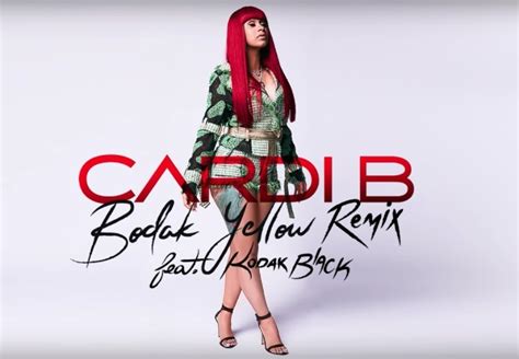 Cardi B – “Bodak Yellow Remix ” Feat. Kodak Black ...