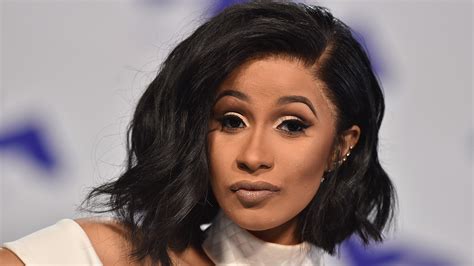 Cardi B Stuns in Tulle Dress For iHeartRadio Music Awards ...