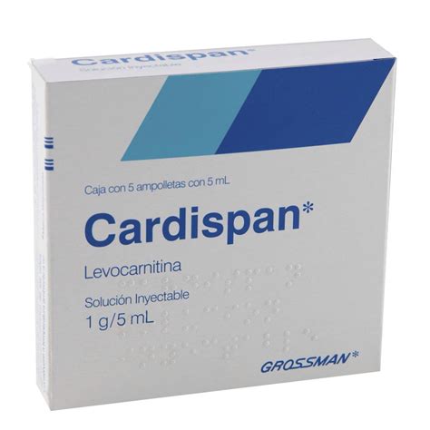 Cardispan  Levocarnitina : ¿Sirve?, beneficios, precio ...