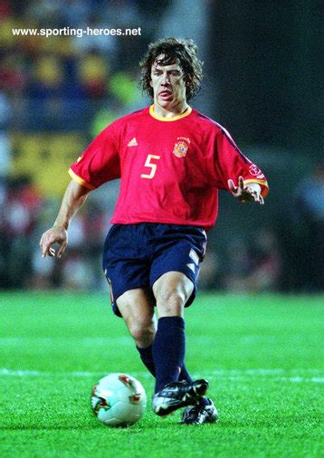 Carles Puyol   FIFA Campeonato Mundial 2002   España / Spain