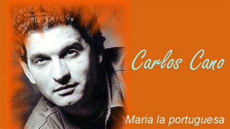 Carlos Cano   María la portuguesa  con letra    YouTube