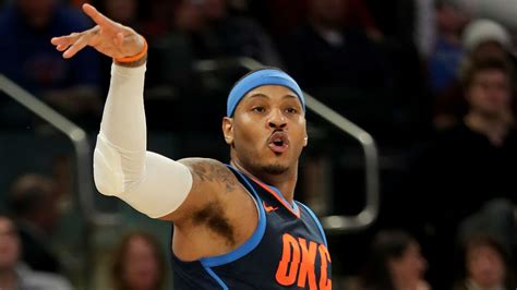 Carmelo Anthony accepting new role in Thunder offense ...
