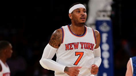 Carmelo Anthony of New York Knicks dismisses trade rumors ...