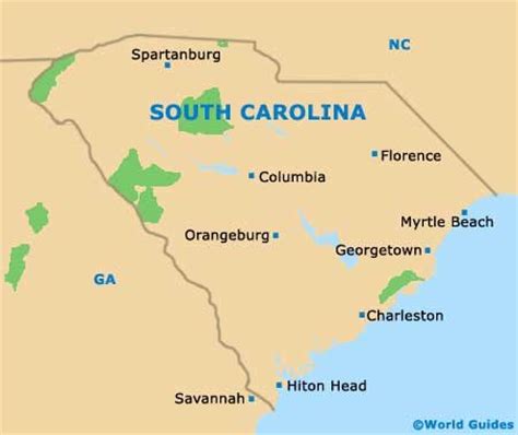Carolina del Sur, su apodo es The Palmetto State, el ...