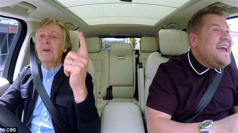 Carpool Karaoke: Paul McCartney belts out songs with James ...