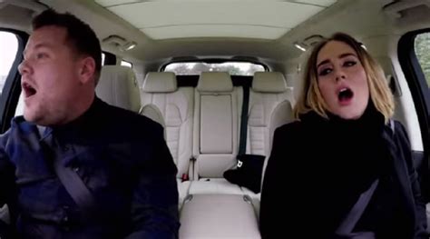 Carpool Karaoke with Adele and James Corden | Random Republika