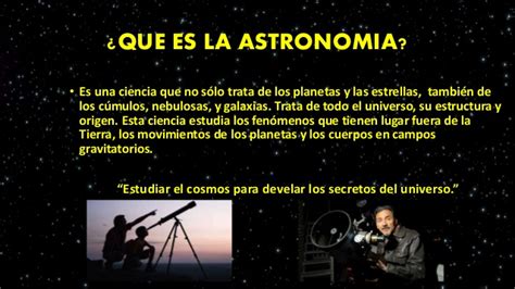 Carrera de Astronomia