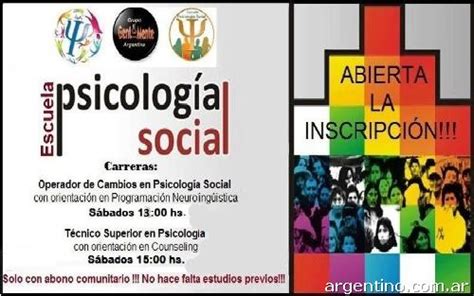Carreras De Psicología Social en Liniers: teléfono