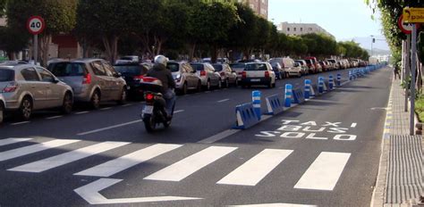 Carril Bus accesible para motos en Las Palmas de GC ...